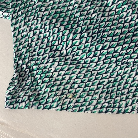 Joie Dalila Blue Green All Over‎ Leaf Pattern Strapless Coastal Beach Maxi Dress - Picture 10 of 10